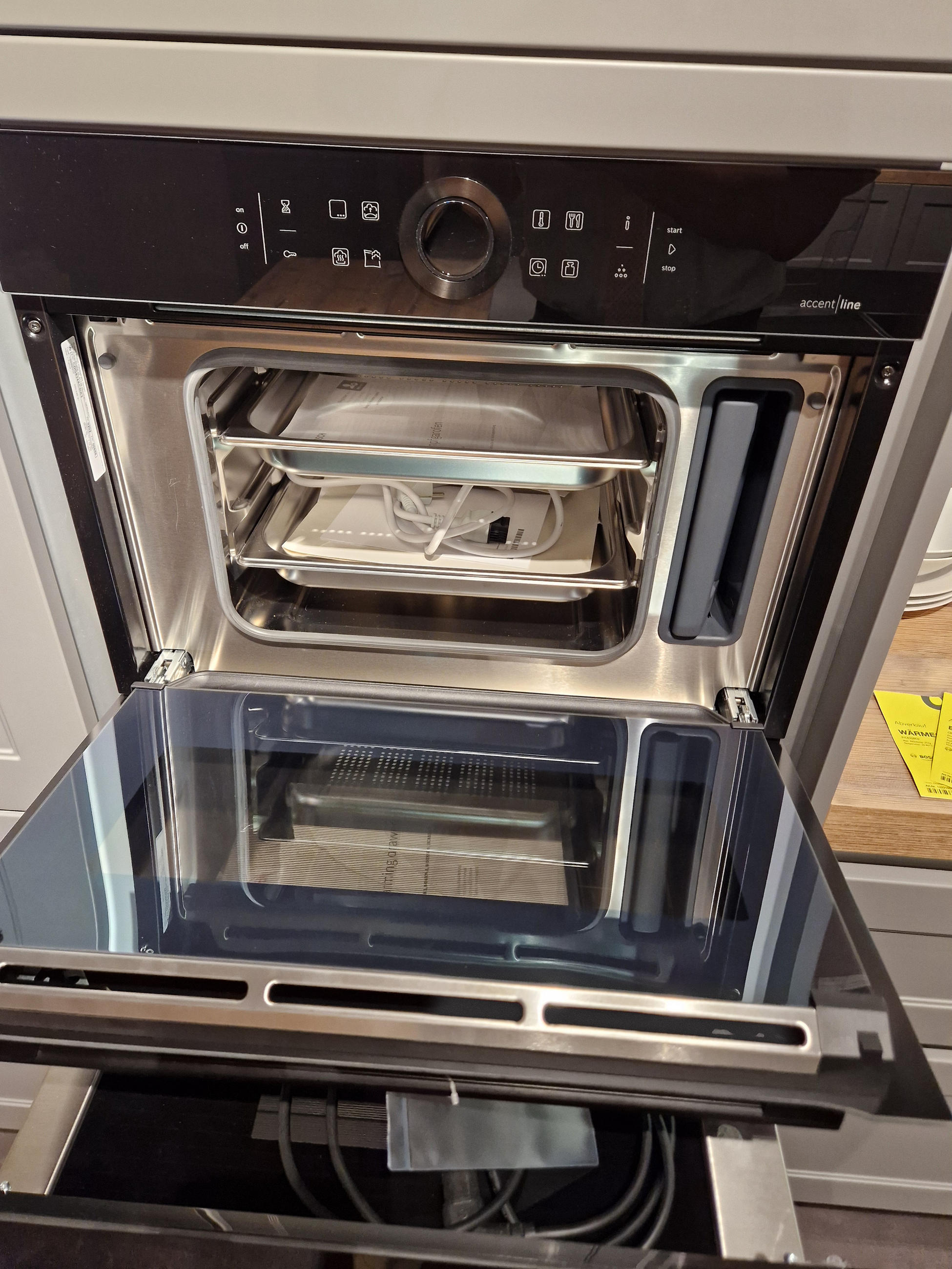 BOSCH Dampfgarer + Wärmelade - Bosch