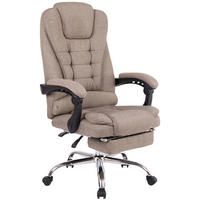 BÜROSTUHL Onix, Stoff Taupe - Taupe, Textil/Metall (67/125/68cm) - TPFLiving