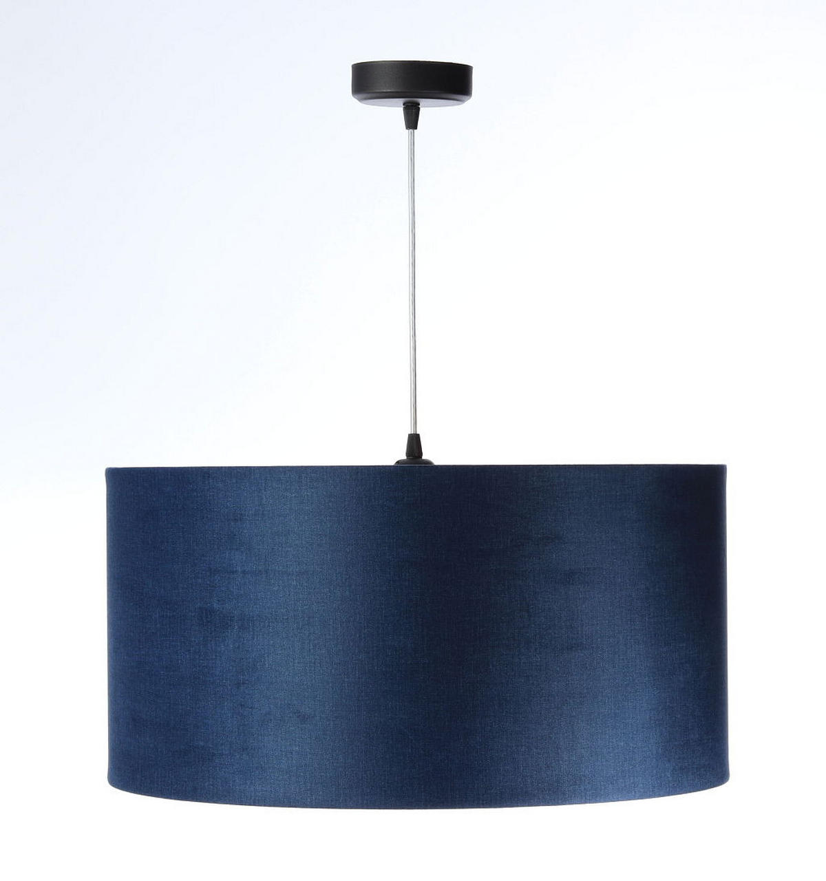 HÄNGELEUCHTE Blau 50/25 cm - Blau/Goldfarben, Kunststoff (50/0.8/25cm) - ONZENO