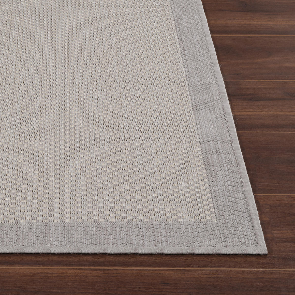 OUTDOORTEPPICH 80/150 cm Grau - Grau, Kunststoff/Textil (80/150cm) - LIVABLISS