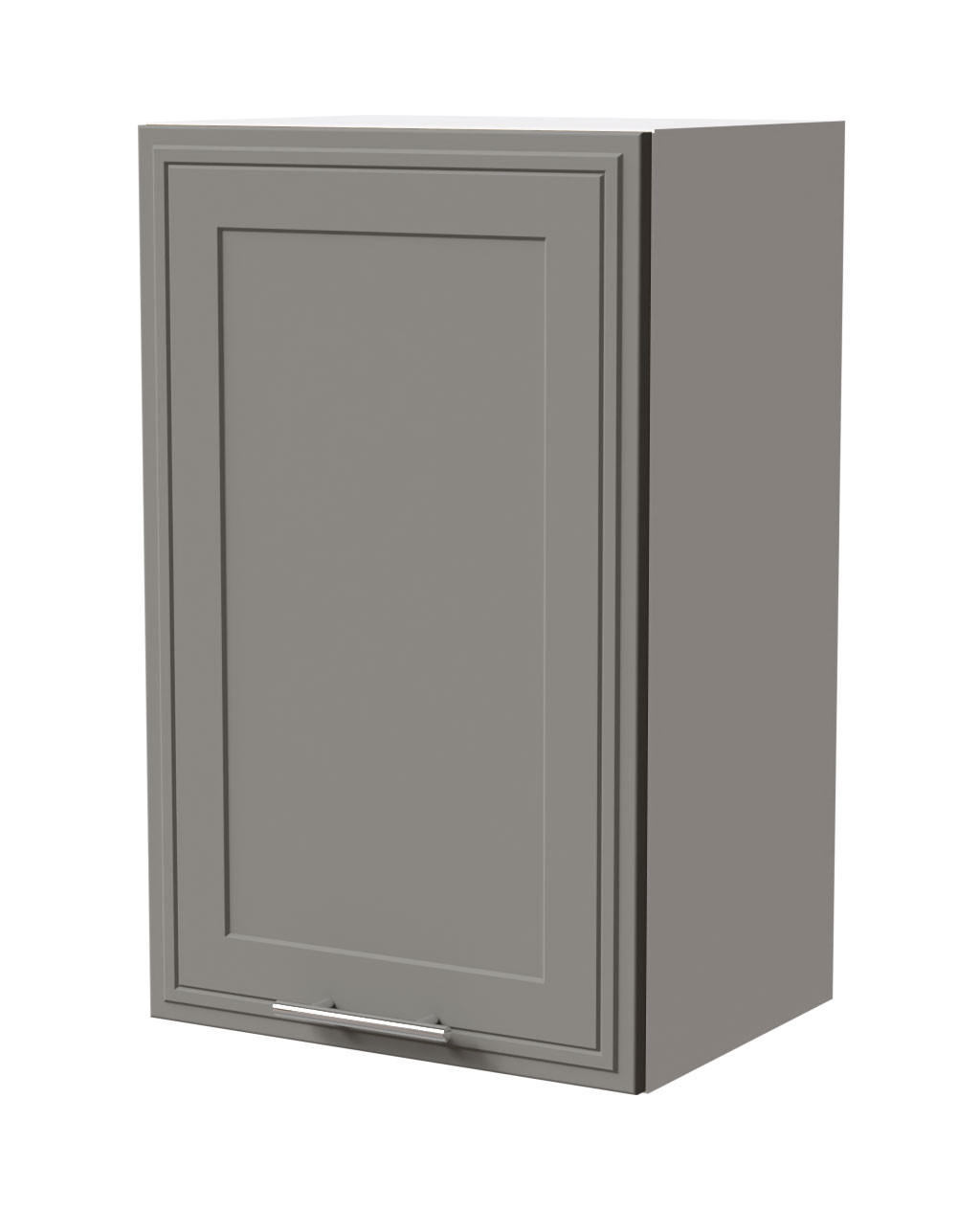 HÄNGESCHRANK Salo W2/45 Weiß / Dust Grey Matt 45 / 32,5 / 72cm - Weiß/Grau, Holz/Holzwerkstoff (45/72/32.5cm) - Feldmann-Wohnen