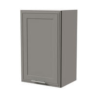 HÄNGESCHRANK Salo W2/45 Weiß / Dust Grey Matt 45 / 32,5 / 72cm - Weiß/Grau, Holz/Holzwerkstoff (45/72/32.5cm) - Feldmann-Wohnen