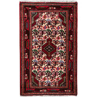 TEPPICH Assadabad Mehrfarbig 97/59 cm Schurwolle - Multicolor, Textil (59/97cm) - Looma