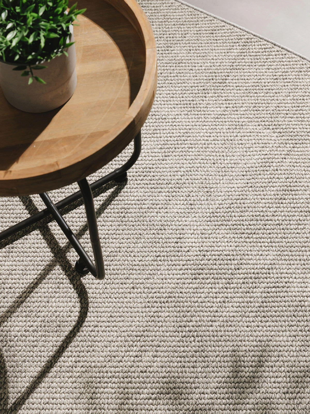 OUTDOORTEPPICH Iowa Hellgrau 300x400 cm - Hellgrau, Kunststoff (300/400cm) - benuta