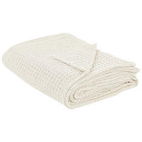 DECKE Beige 150 x 200 cm Chagyl - Creme, Textil (150/200cm) - Beliani