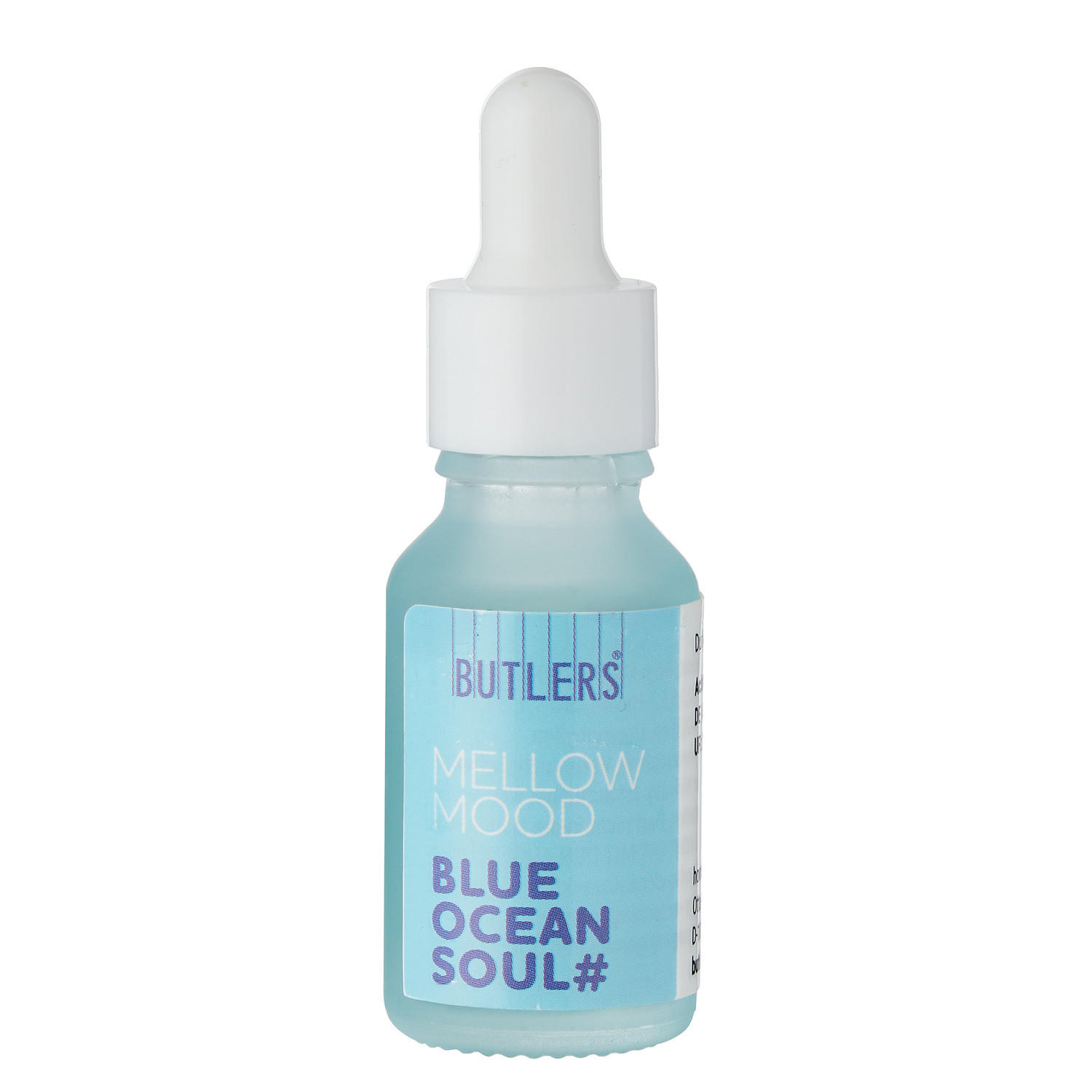 DUFTÖL Mellow Mood Blue Ocean Soul - Pastellblau, Glas (3/9/3cm) - Butlers