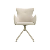 STUHL 100% Polyester 59 x 63 x 86 cm beige POLSTERSTÜHLE #02 - Beige, Kunststoff (59/86/63cm) - Massivmoebel24