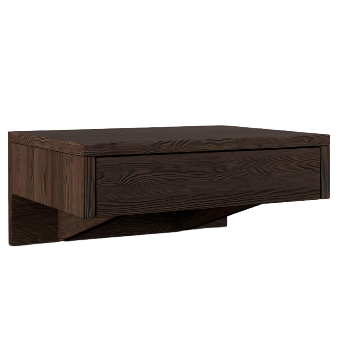 NACHTTISCH Bo 2er Set, braune Birke, 30/40/18 cm - Braun, Holz (40/18/30cm) - WOODEK