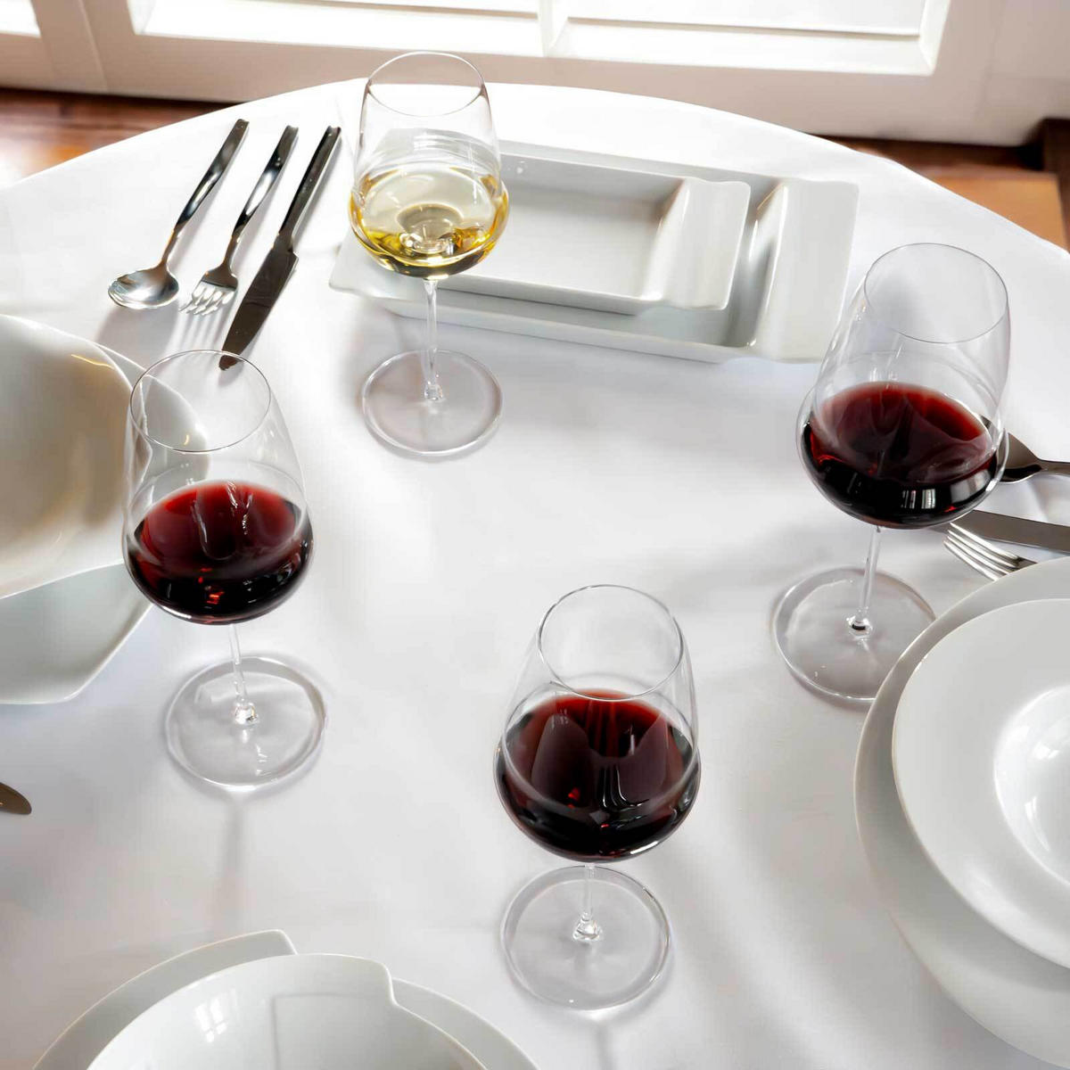 WEIN- UND CHAMPAGNERGLÄSER Cocoon transparent 6er Set - Transparent, Glas - Stölzle Lausitz