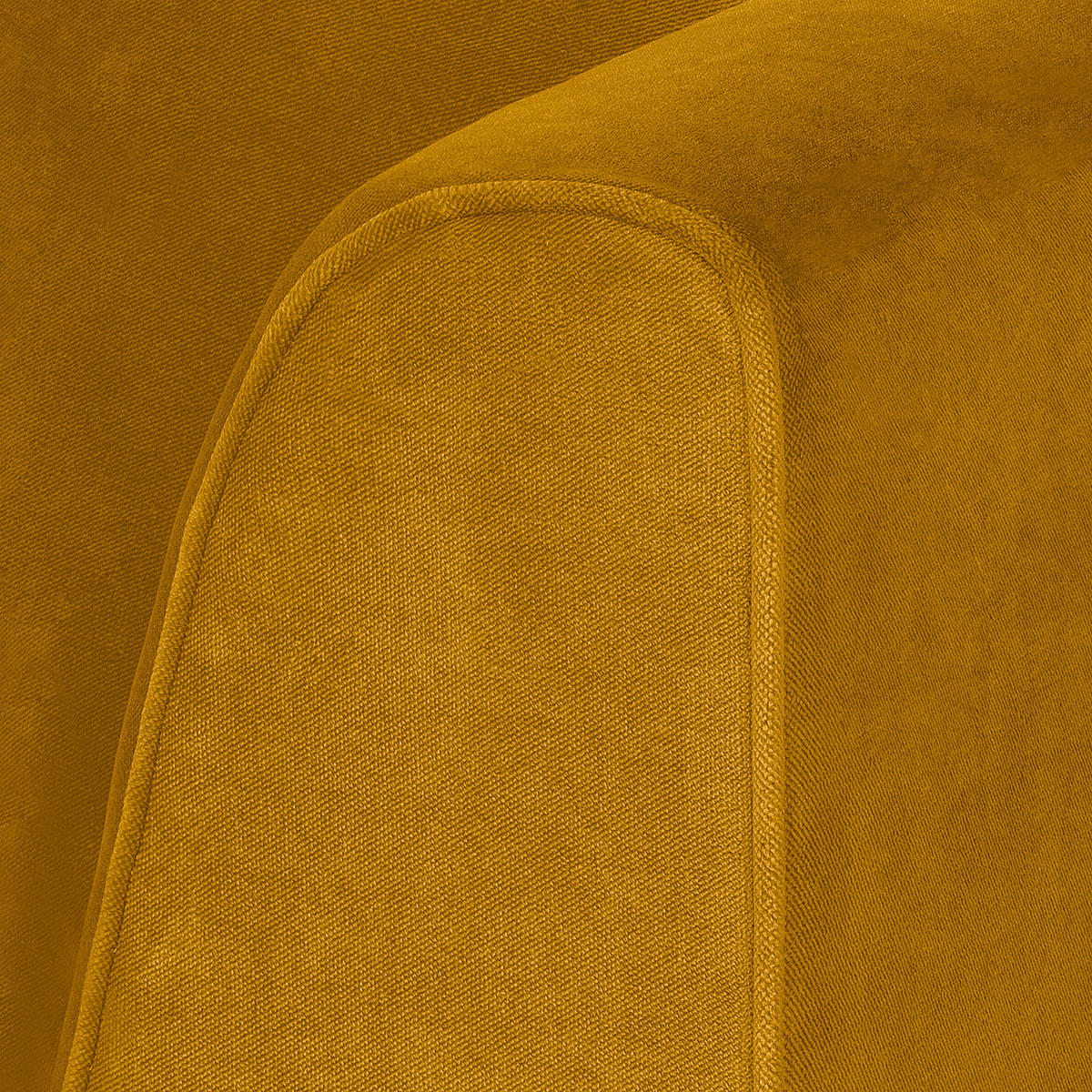 3-SITZER SOFA - Gelb, Textil (201/79/82cm) - home24