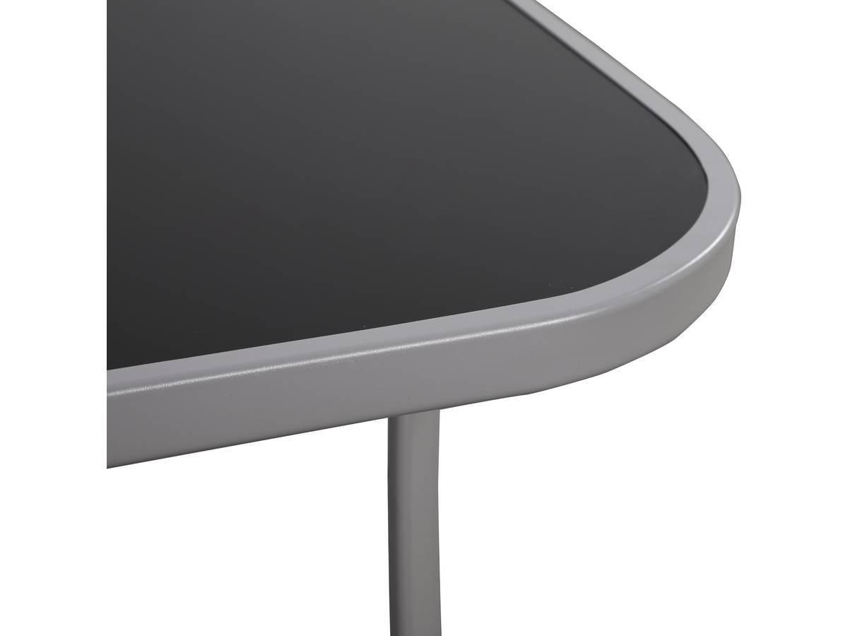 GARTENTISCH cordoba Schwarz - Schwarz, Glas (150/90/72cm) - Habitat Garten