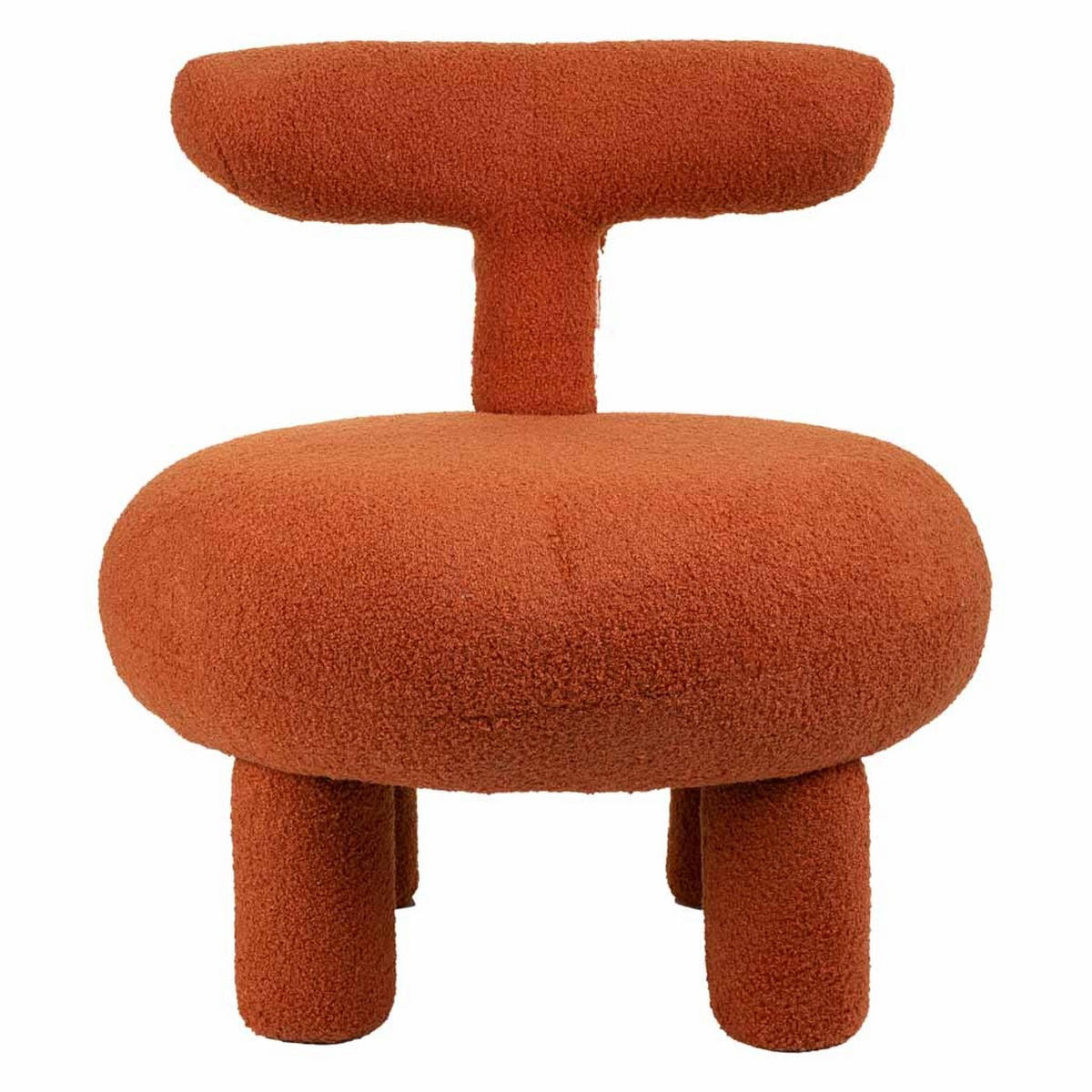 GEPOLSTERTER SESSEL 71x71x72 - Braun, Kunststoff (71/72/71cm) - Wanderlust