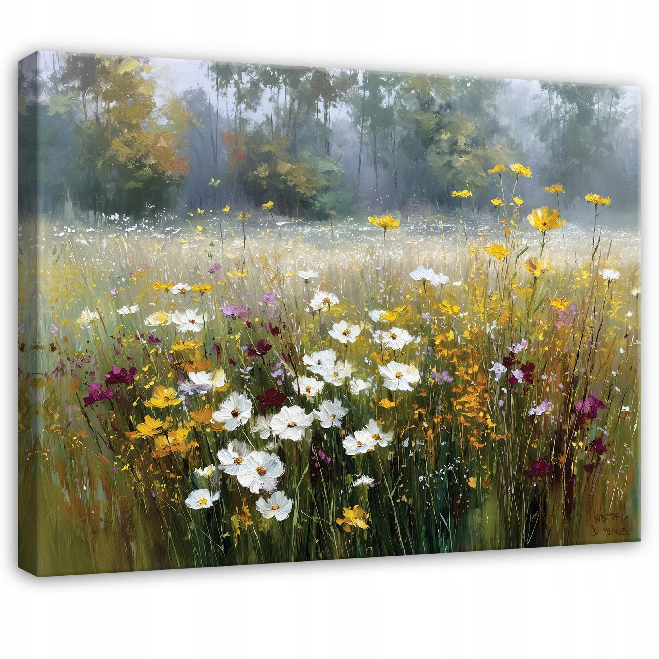 Wallarena Leinwandbild Mehrfarbig 100x70 cm