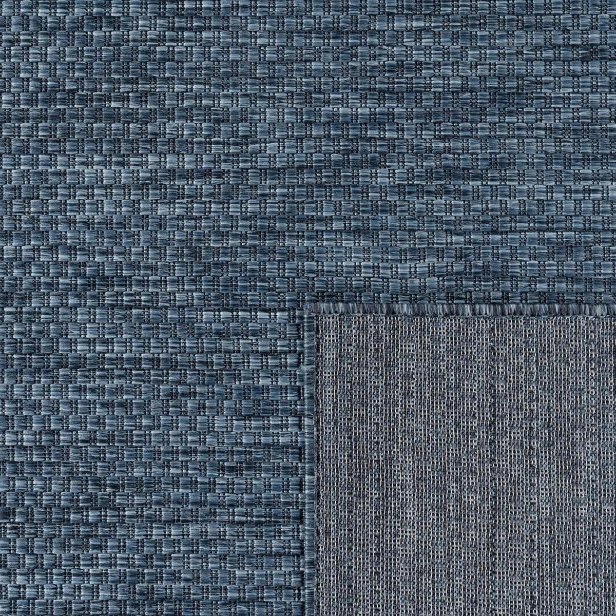 OUTDOORTEPPICH 80/80 VENEDIG 165 - Blau, Kunststoff (80/80cm) - Paco Home