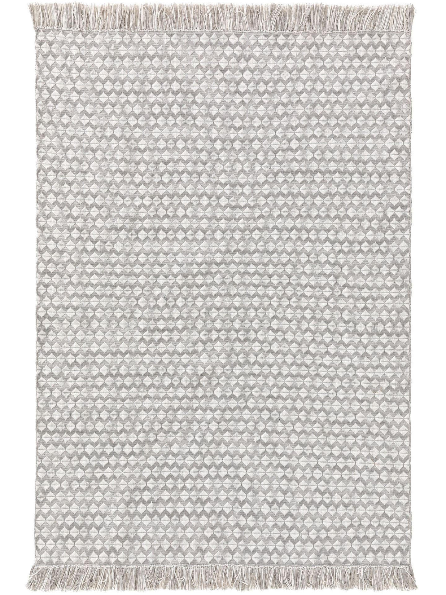 TEPPICH aus recyceltem Material Morty Grau 160x230 cm - Grau, Textil (160/1cm) - KUNSTLOFT