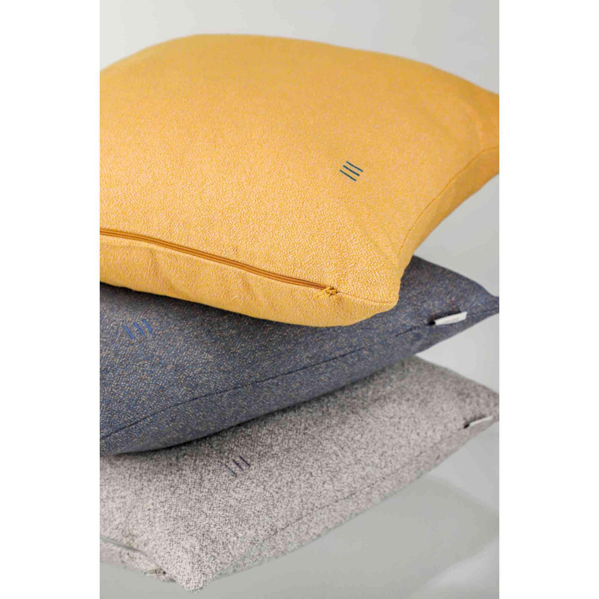 ZIERKISSENHÜLLE DEKOKISSENHÜLLE FUN 2er Set - Titanfarben, Textil (45/45cm) - Esprit