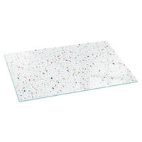 GLASPLATTE für Kamin 100x50 cm Weiß - Weiß, Glas (100/50/0.4cm) - ArtPrintCave