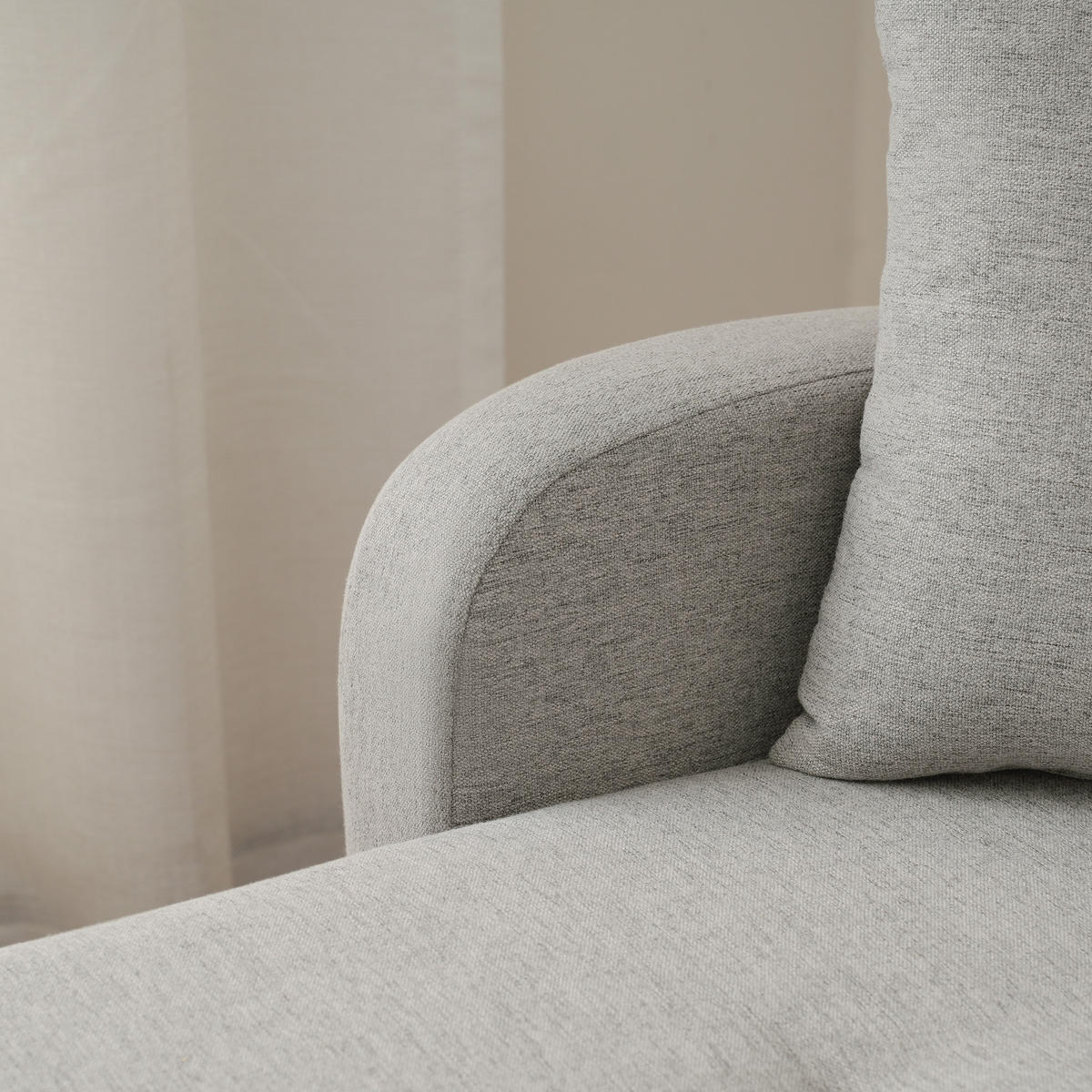 ECKSOFA 166/118/77 cm Grau mit Chaiselongue - Grau, Textil (166/118cm) - Oxeza