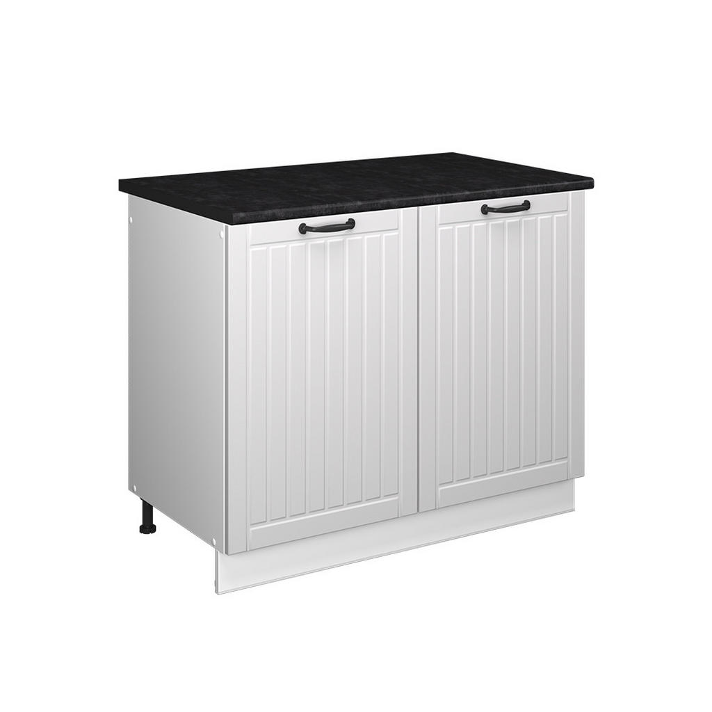 Vicco SKŘÍŇKA POD DŘEZ Fame-Line, Bílý venkovský dům/Bílá, 100 cm, PD Antracit