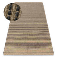TEPPICH Jute 140/190 cm - Schwarz, Textil (140/190cm) - rugsX