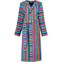 BADEMANTEL DAMEN KAPUZE KAPUZE 7076 MULTICOLOR - 84 - Multicolor, Textil (Snull) - Cawoe