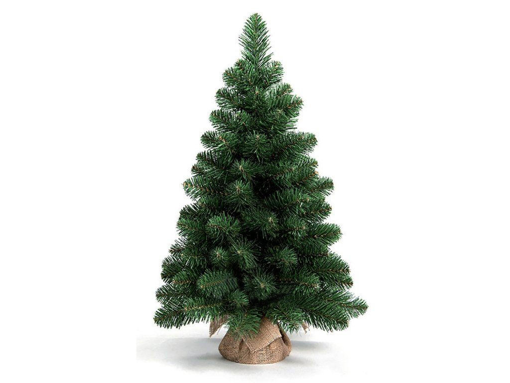 WEIHNACHTSBAUM künstlich Narnie in Blumentopf 45cm, Tannenbaum Christbaum Kunstbaum Dekobaum - Grün, Kunststoff/Stein (33/45cm) - LAALU