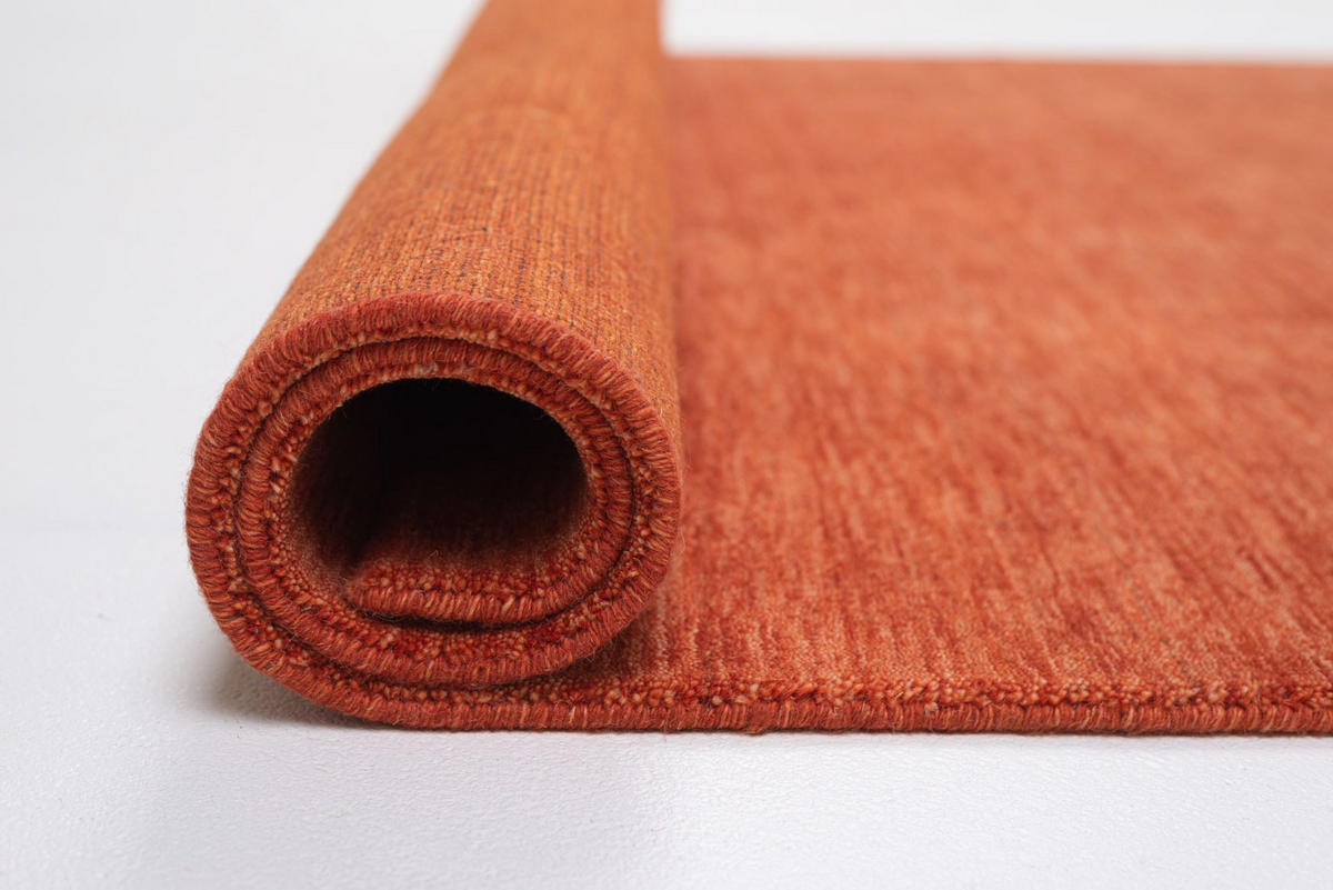 WEBTEPPICH Luxus Designerteppich 60x90 cm - Terracotta, Textil (60/90cm) - Rug and Roll