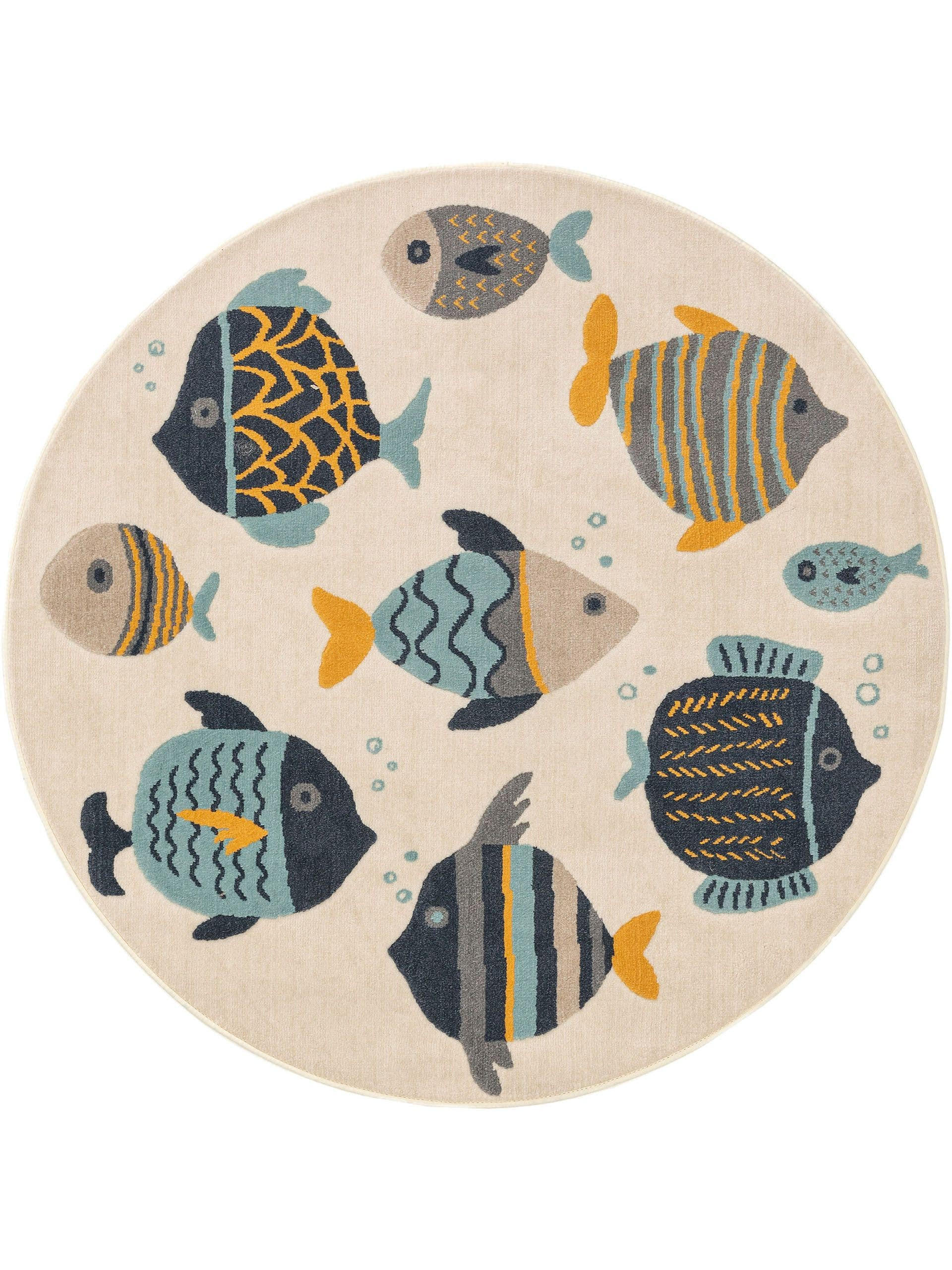KINDERTEPPICH Fabius Multicolor ø 120 cm rund - Multicolor, Textil (120/120cm) - Lytte