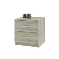 NACHTTISCH Sonoma Eiche 42/44/40 - Sonoma Eiche, Holzwerkstoff (42/44/40cm) - RAUMHIRSCH FURNITURE