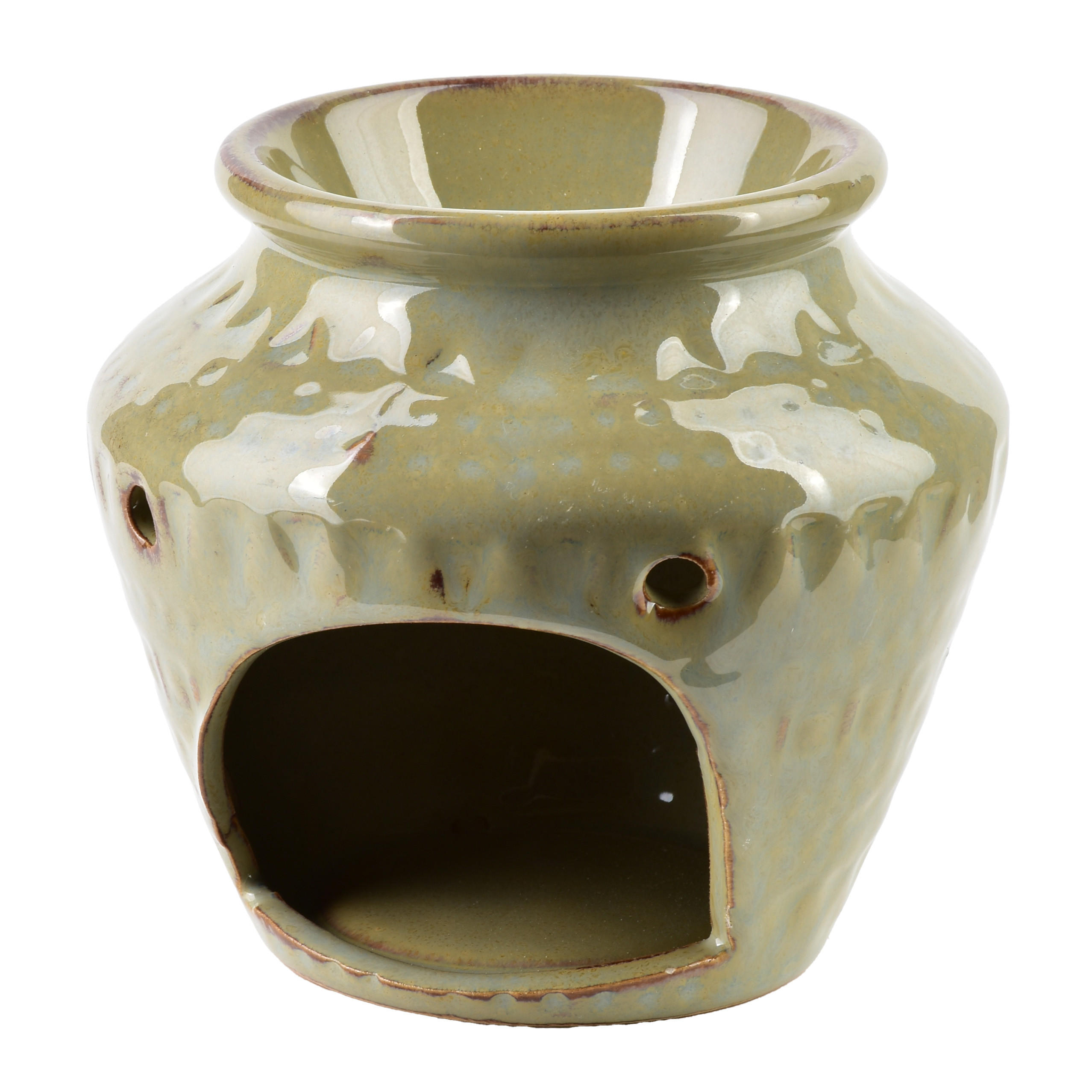 DUFTLAMPE Basic Beige 12/12/12 cm Keramik - Beige, Keramik (12cm) - Mondex