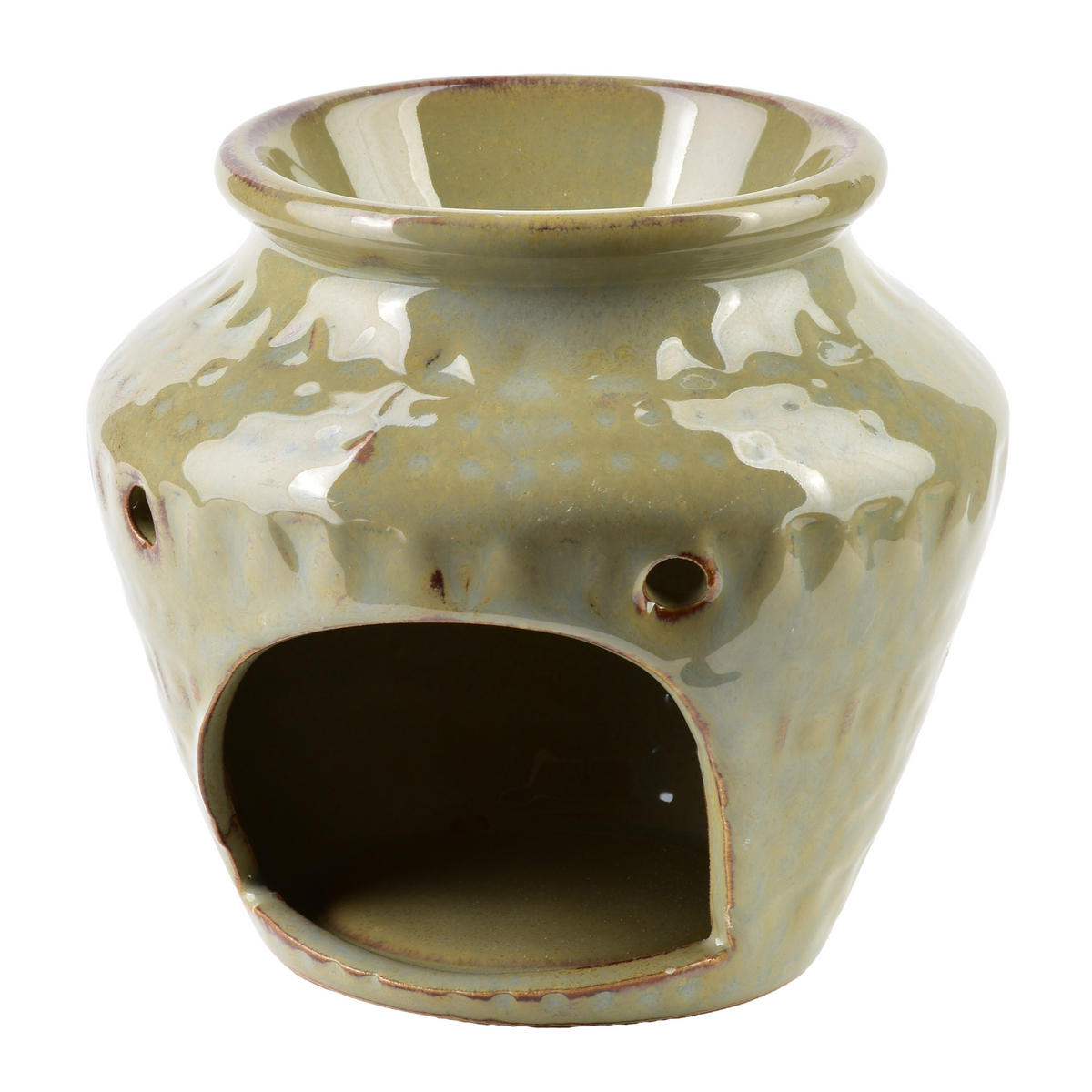DUFTLAMPE Basic Beige 12/12/12 cm Keramik - Beige, Keramik (12cm) - Mondex
