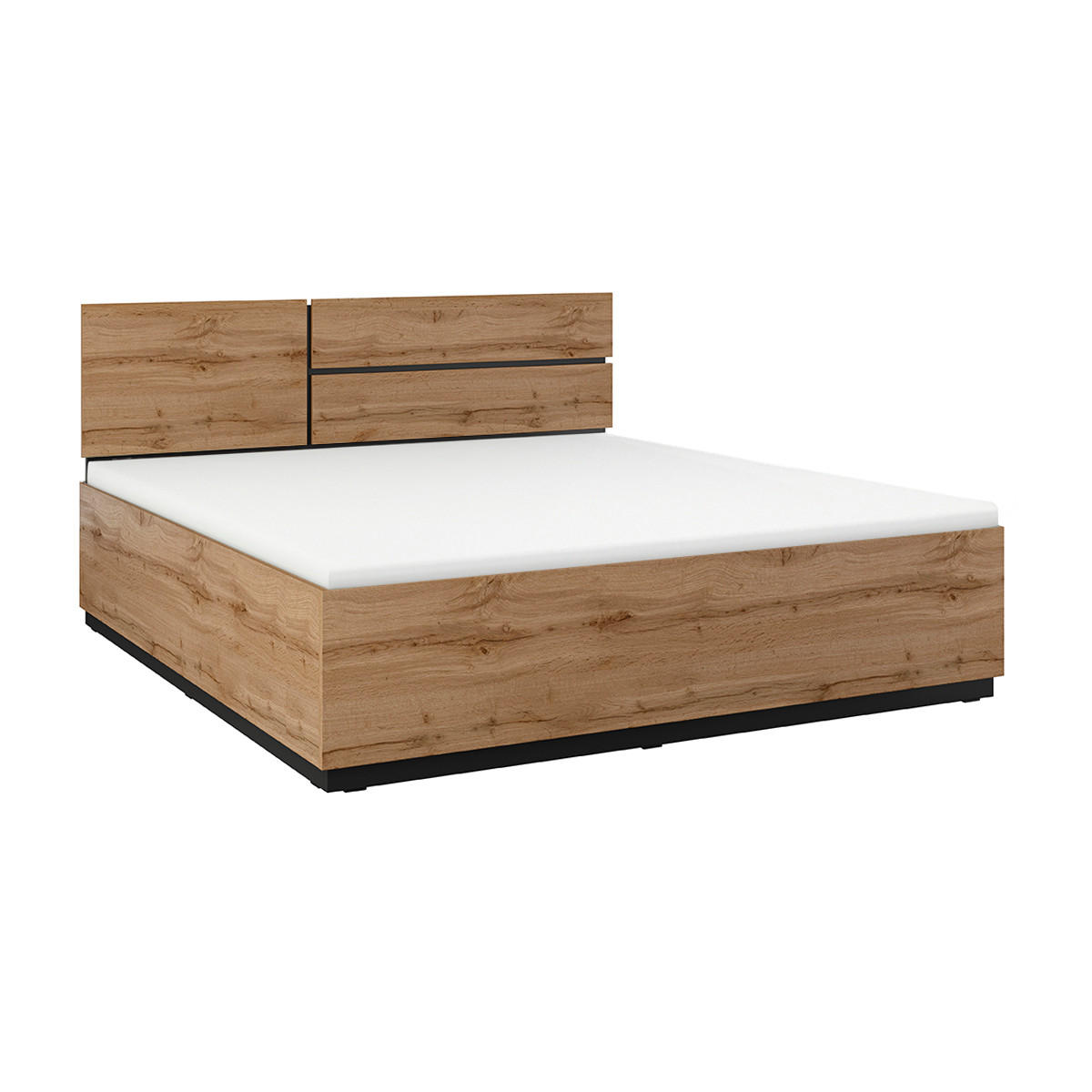 BOXSPRING POSTEL 160/200 Lilia Dřevo - hnědá, kompozitní dřevo (160/200cm) - Petits-meubles