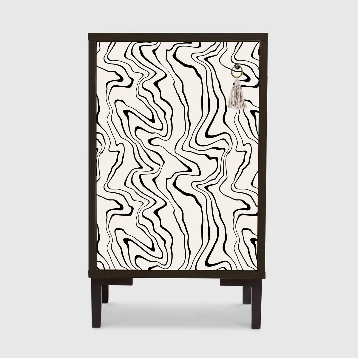 NACHTTISCH aus MDF mit PARADISE - Grün, Holzwerkstoff (30/65/40cm) - RNT By Really Nice Things