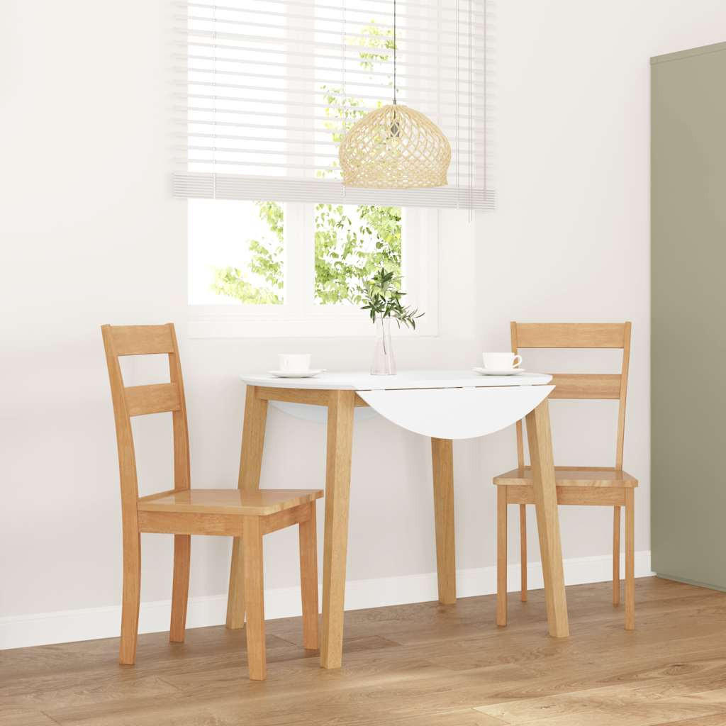 STUHL-SET 2 Stk Kranzhain 40/89/48 cm - Braun, Holz (40/89/48cm) - ZMH