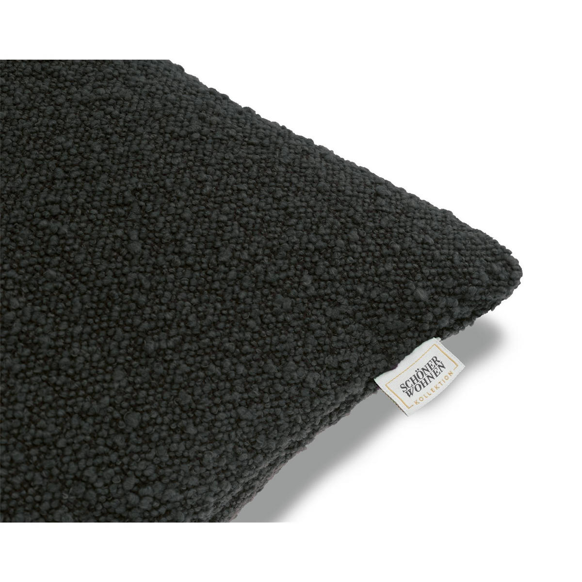 KISSENHÜLLE SW-BAY 43/43 cm  - Schwarz, Basics, Textil (43/43cm) - Schöner Wohnen