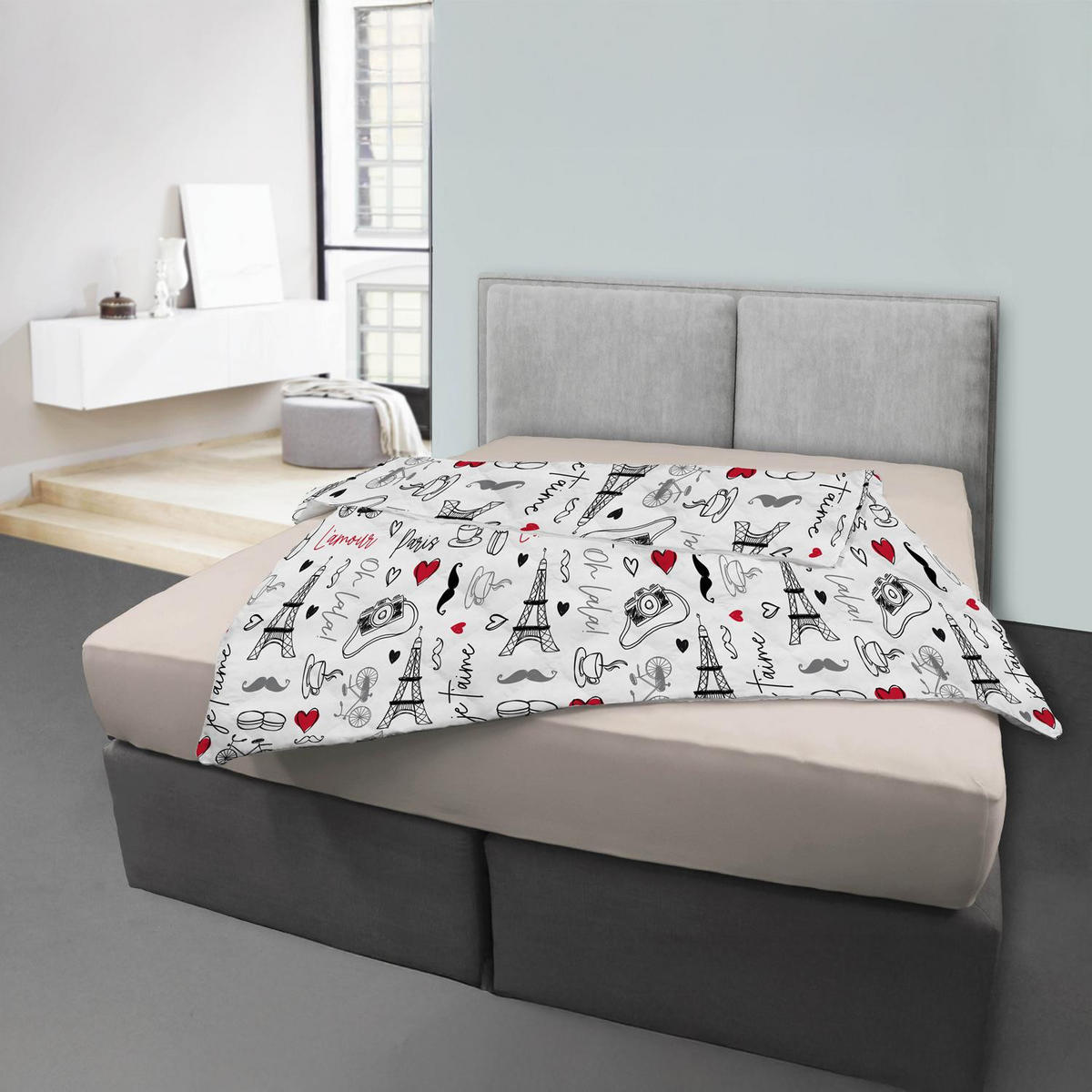 BETTDECKE Basic 135x200 cm - Weiß, Textil (135/200cm) - CloudComfort