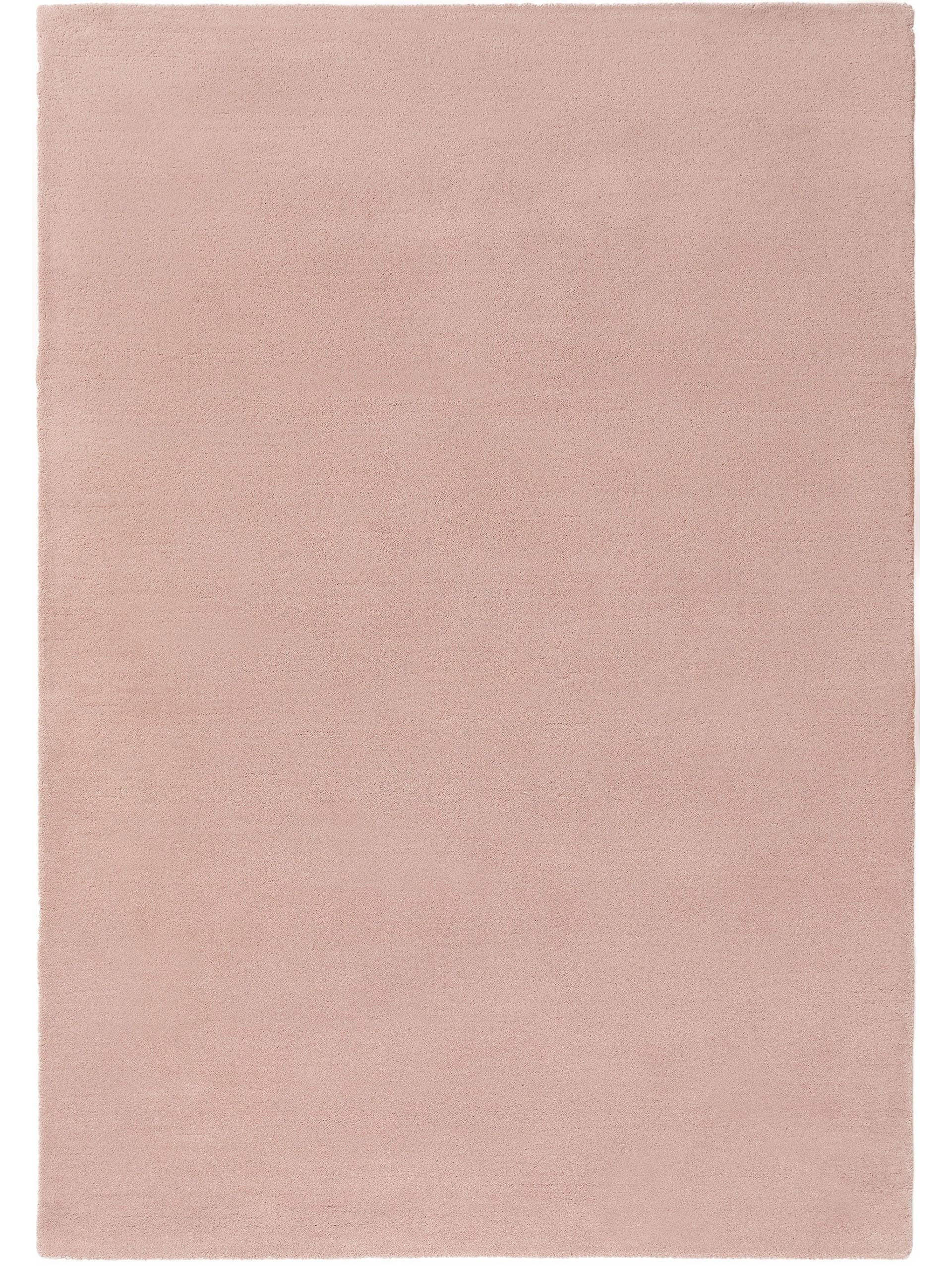 WOLLTEPPICH Bent Rosa 200x300 cm - Rosa, Textil (200/300cm) - benuta Nest