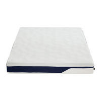 STANDARDMATRATZE - 2 Personen - stoff - weiß Fagani - Weiß, Textil (160/200cm) - Vente-Unique