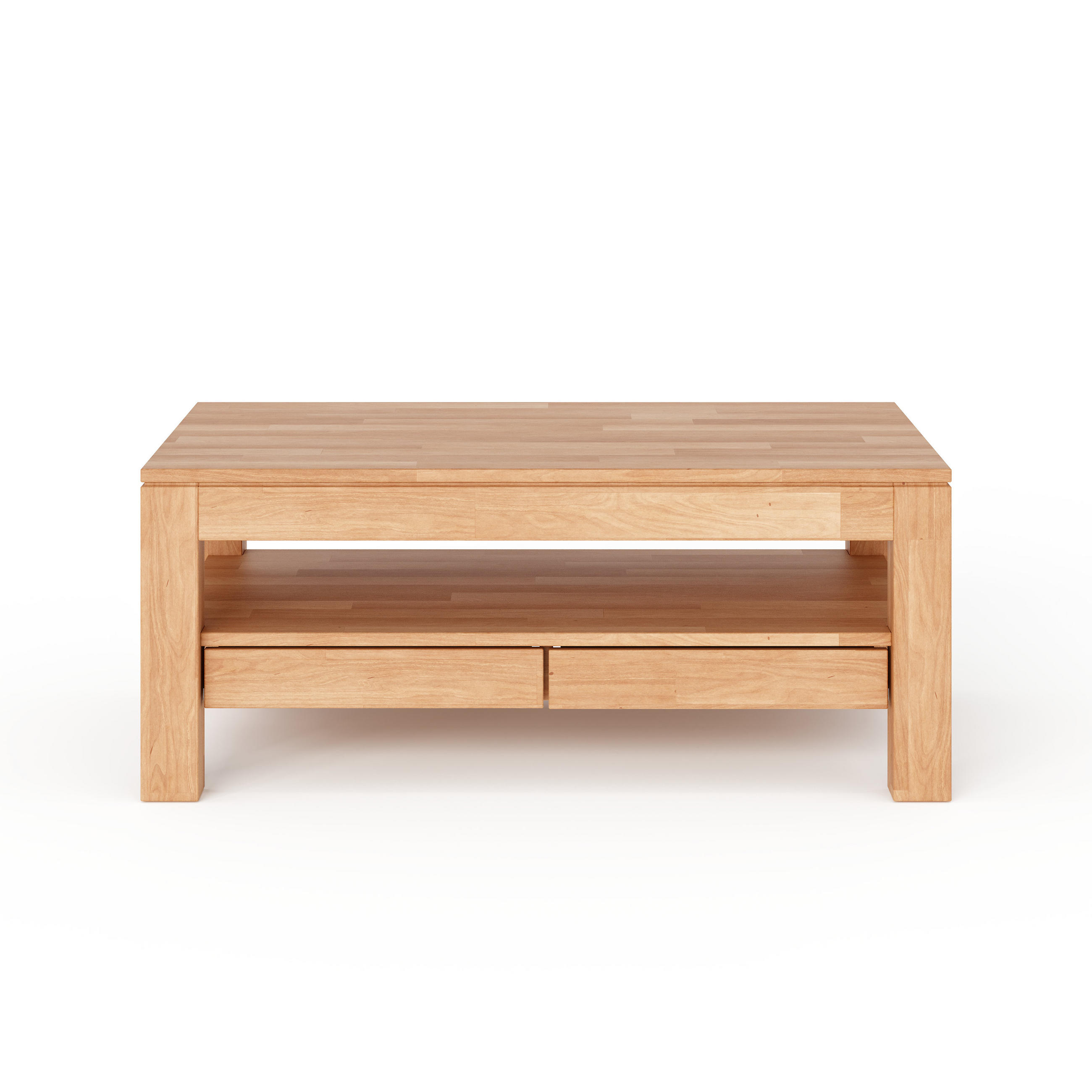 COUCHTISCH Viborg - Buchefarben, Holz (110/70/45cm) - kiki design