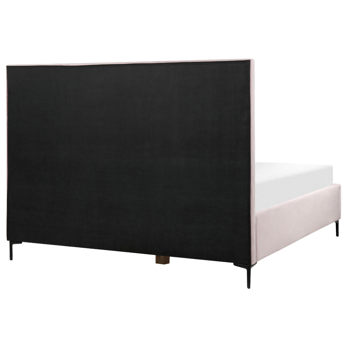POLSTERBETT 180/200 cm Rosa Sezanne - Pink, Textil (180/200cm) - Beliani
