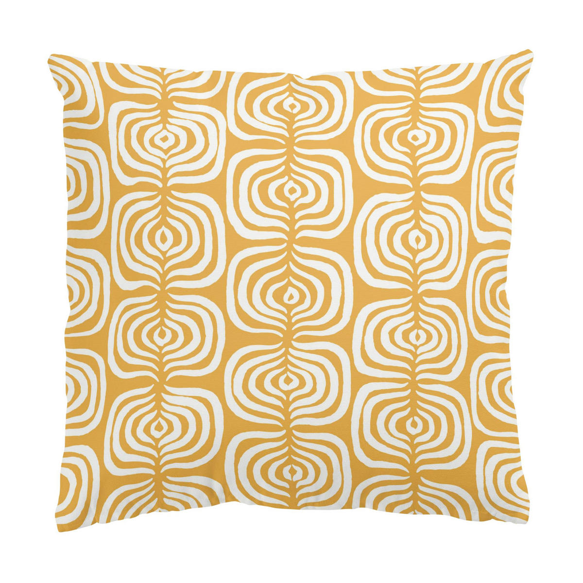 DEKOKISSEN 2er-Set Ethnomuster Duo I 50/50 cm - Gelb, Textil (50/50cm) - Bilderwelten