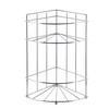 BADEZIMMERREGAL Carl 18,5/14/26cm Silber - Silberfarben, Metall (18.5/26/14cm) - Mondex