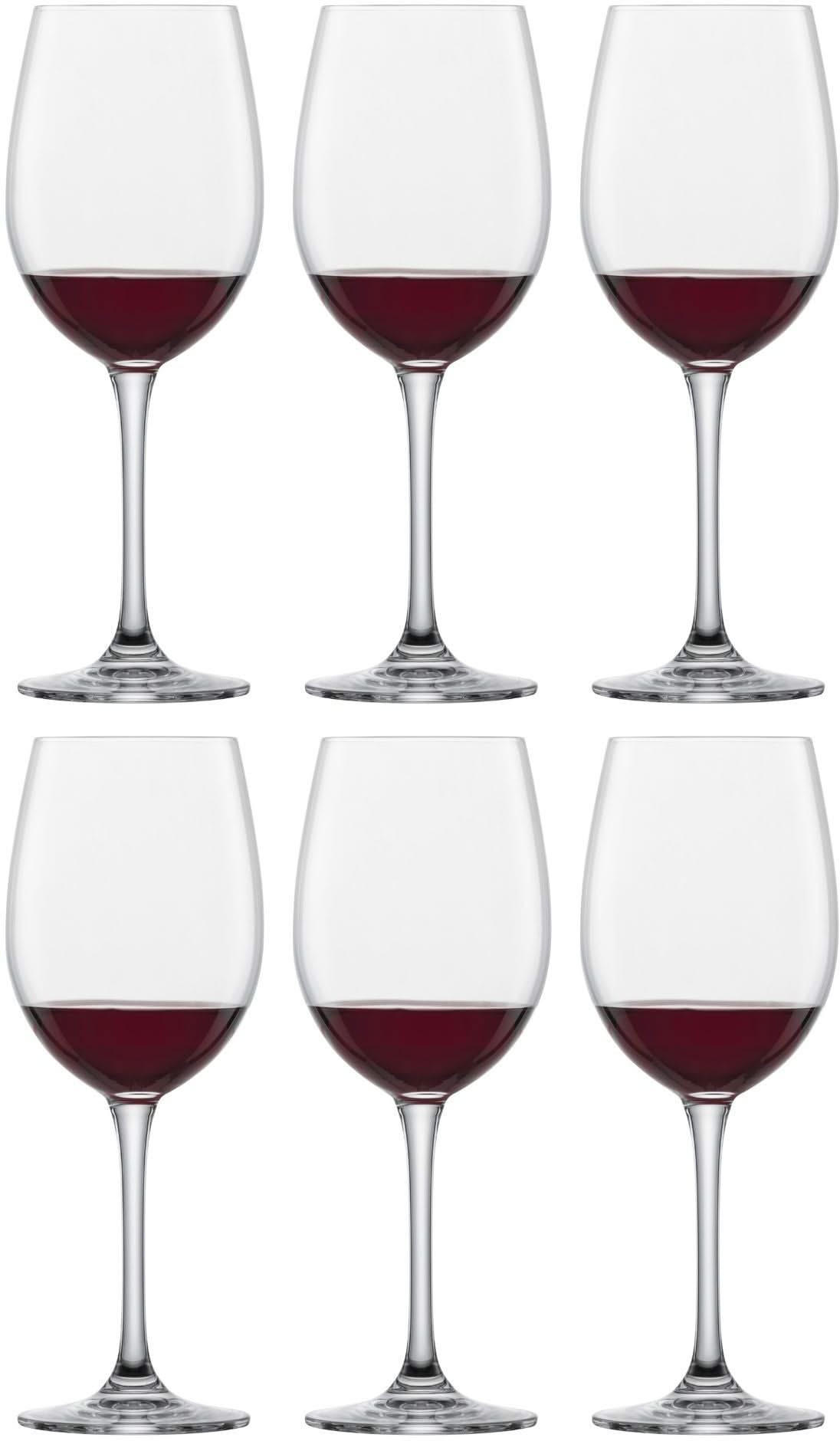 ROTES WEINGLAS Rotweingläser Classico 545 ml - 6 Stück - Transparent, Glas (0.545L) - Schott Zwiesel