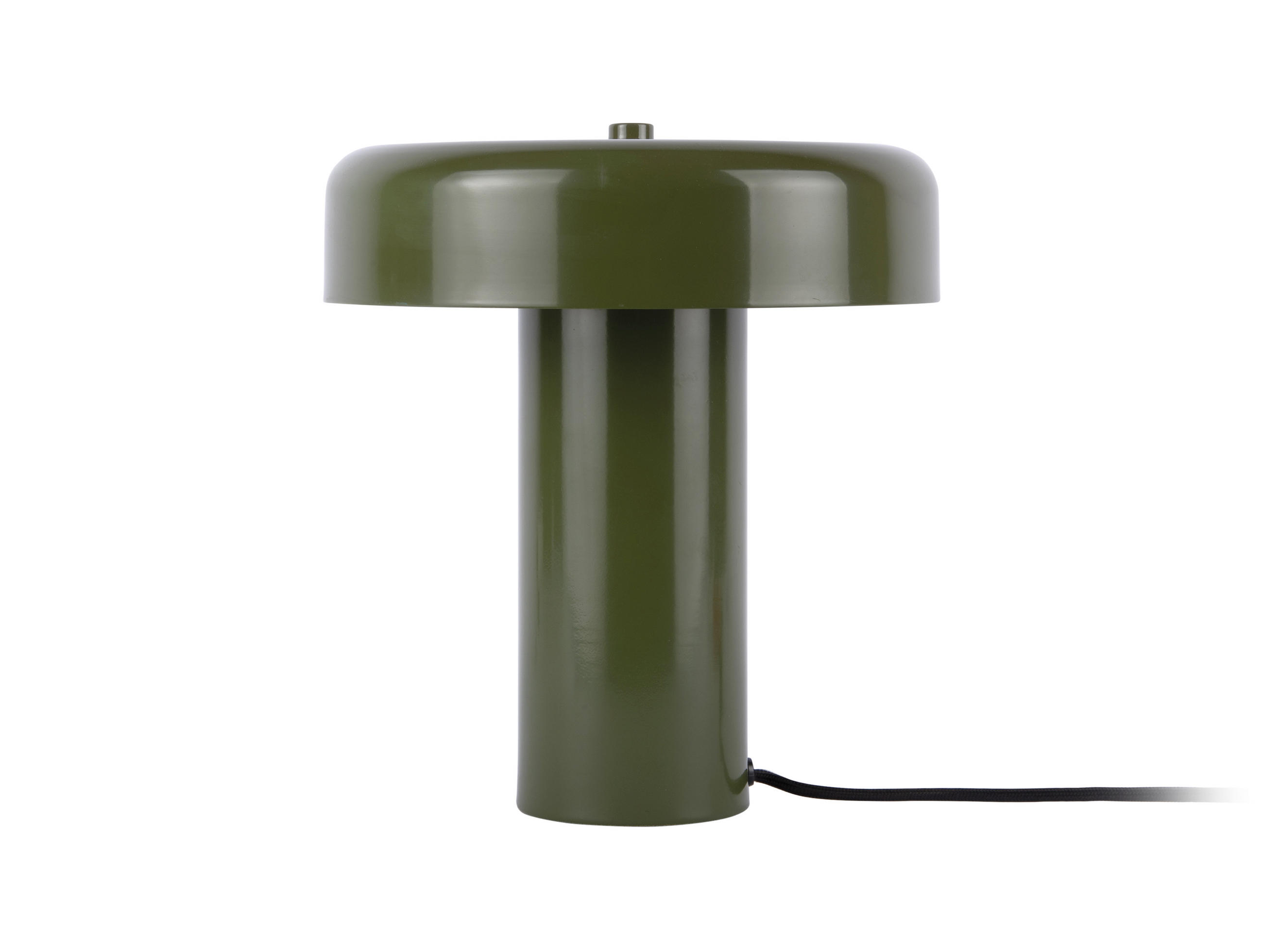 TISCHLAMPE Riqueza - Grün - 24/24/26 cm - Grün, Metall (24/24/26cm) - Leitmotiv