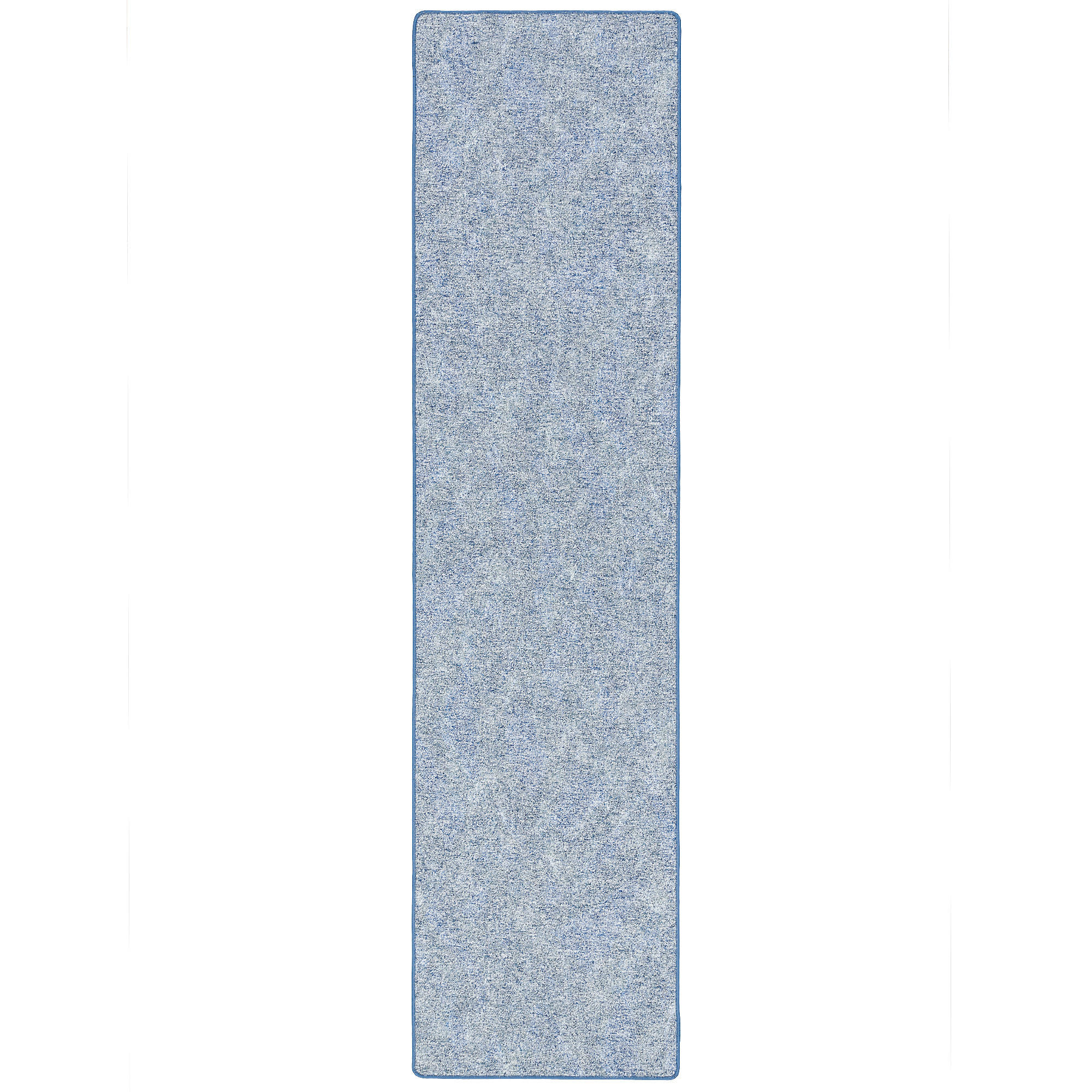 SCHLINGENTEPPICH MEMORY MELIERT LÄUFER - Blau, Textil (80/160cm) - Snapstyle
