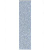 SCHLINGENTEPPICH MEMORY MELIERT LÄUFER - Blau, Textil (80/160cm) - Snapstyle