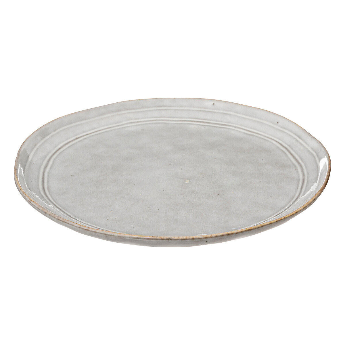 TELLER Flower 12er-Set - Grau, Keramik (2.7/26.5/26.5cm) - Secret de Gourmet