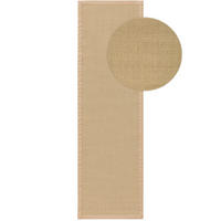 SISALTEPPICH Sana Cream 70x240 cm - Beige, Naturmaterialen/Kunststoff (70/1cm) - KUNSTLOFT