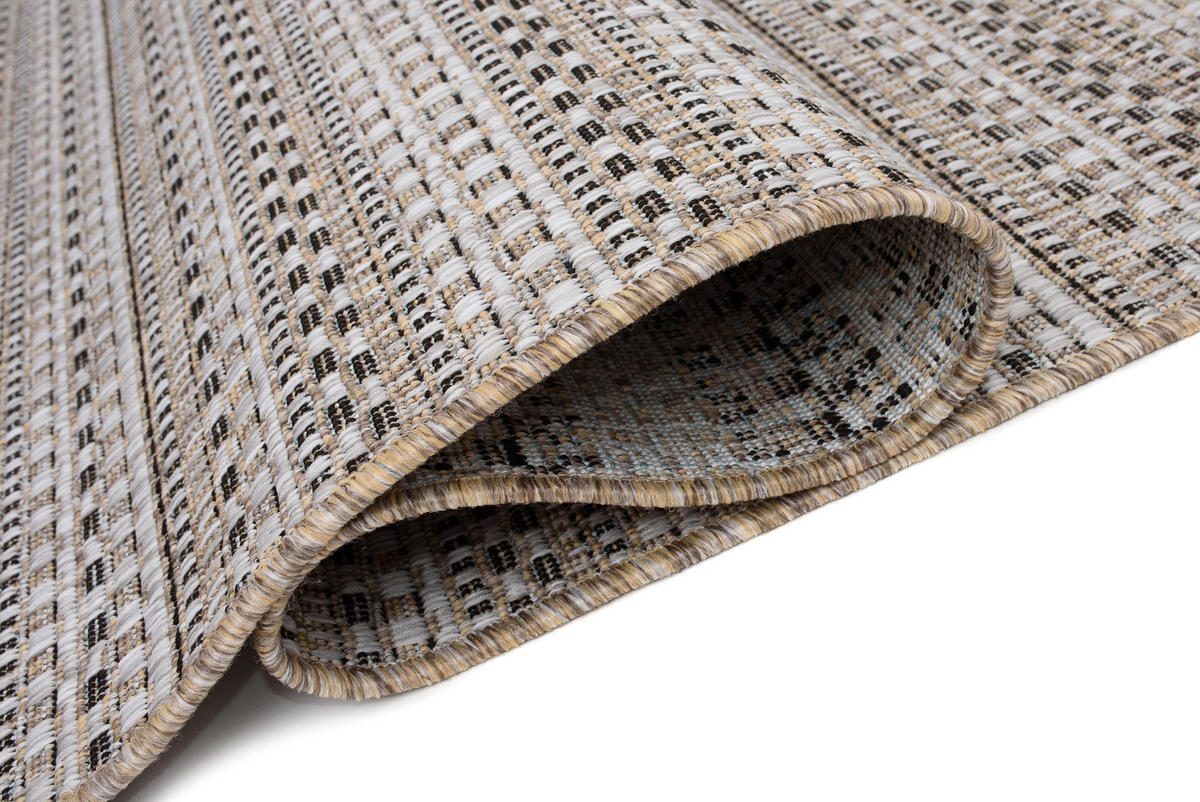 TEPPICH MELISSA Braun 140/200 cm - Braun, Kunststoff (140/200cm) - Tapiso