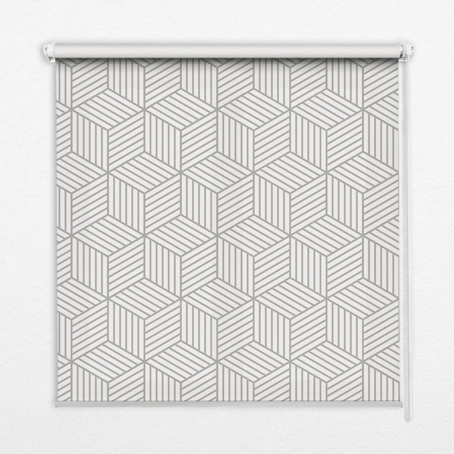 TULUP VNITŘNÍ roleta - okenní roleta - roleta - 150x140 cm - 3D kostky